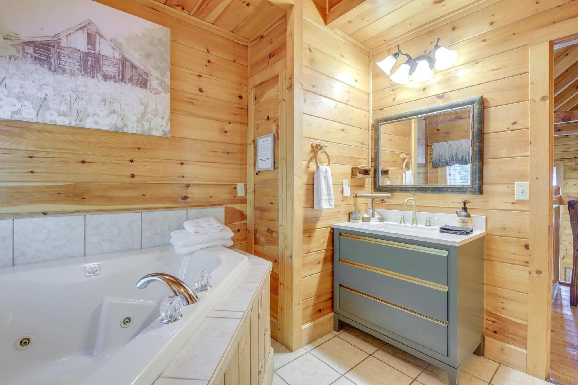 Sevierville Cabin With Deck Minutes To Pigeon Forge 外观 照片