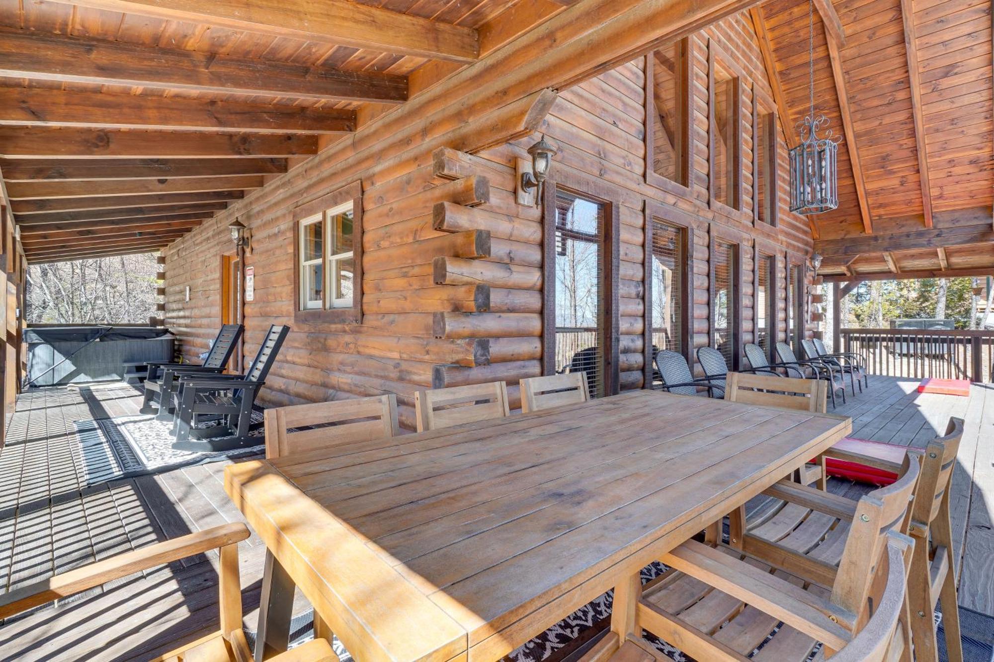 Sevierville Cabin With Deck Minutes To Pigeon Forge 外观 照片