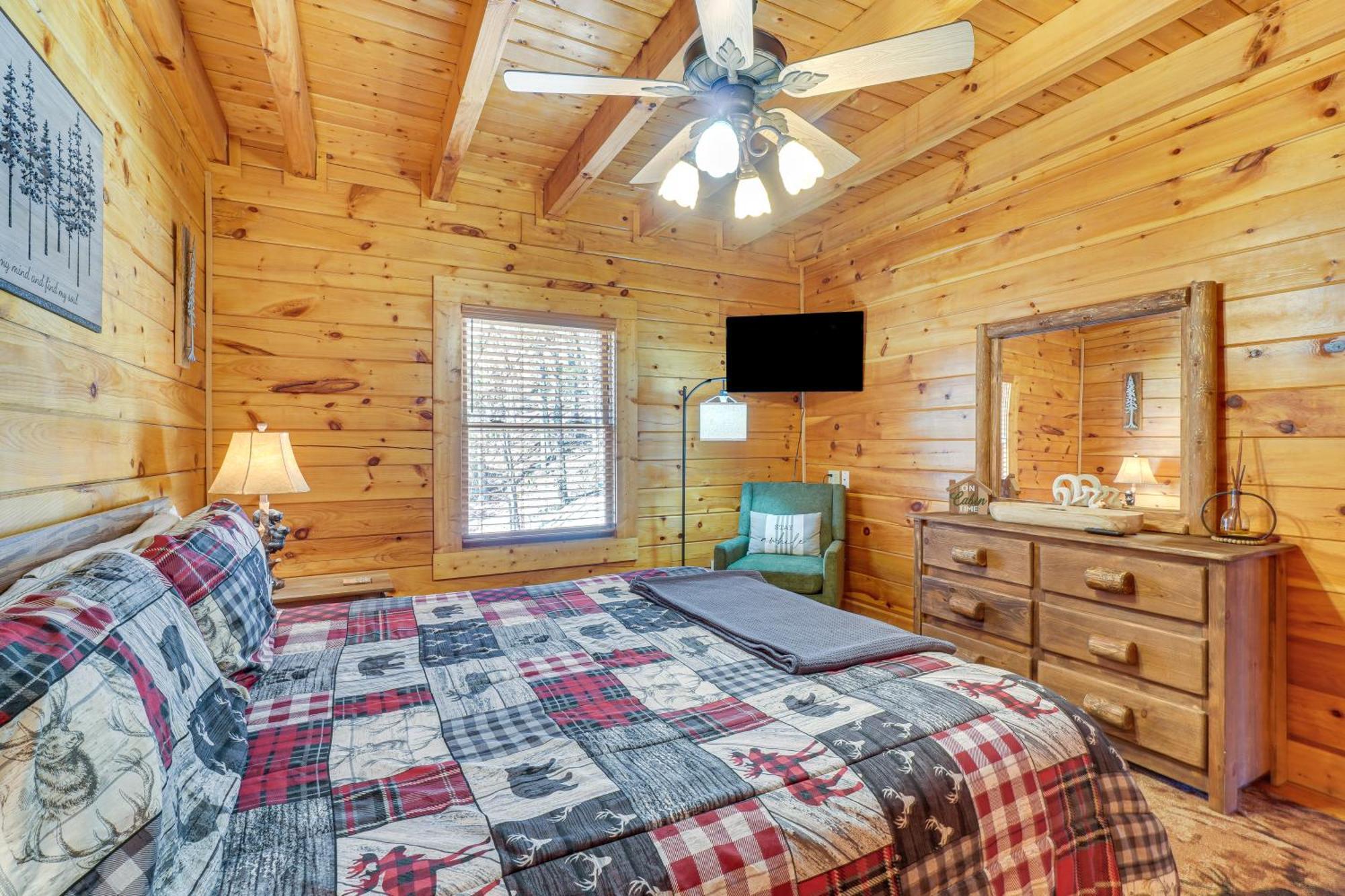 Sevierville Cabin With Deck Minutes To Pigeon Forge 外观 照片