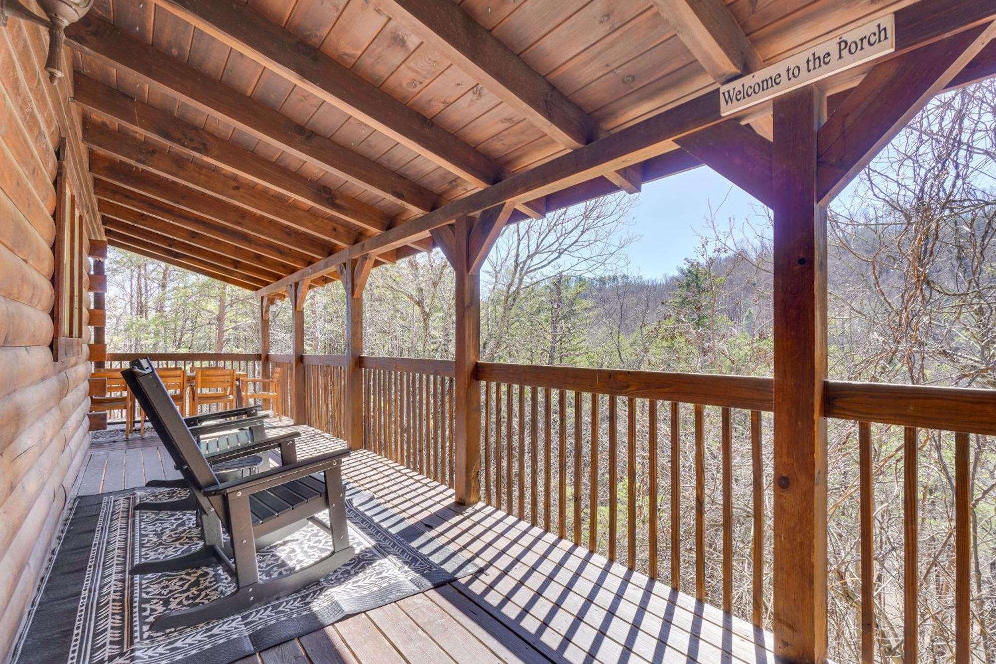 Sevierville Cabin With Deck Minutes To Pigeon Forge 外观 照片